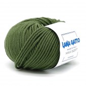 Пряжа Lana Gatto MAXI SOFT (Цвет: 13278 оливковая зелень)