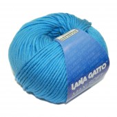 Пряжа Lana Gatto MAXI SOFT (Цвет: 5283 ярко-голубой)