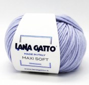 Пряжа Lana Gatto MAXI SOFT (Цвет: 12260 св.голубой)