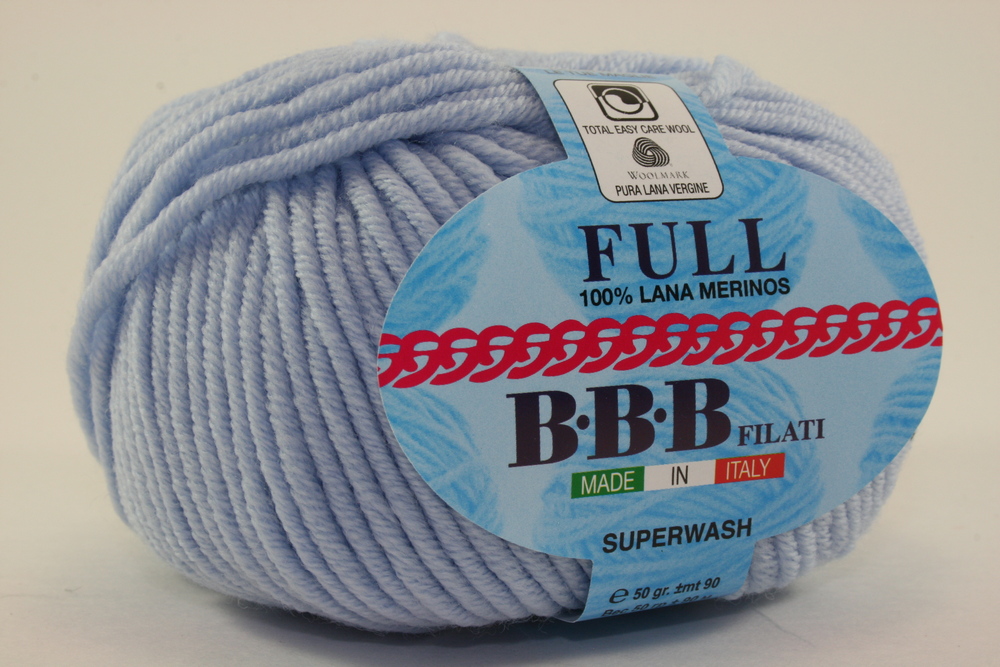Пряжа BBB FULL (Цвет: 86277 светло-голубой)