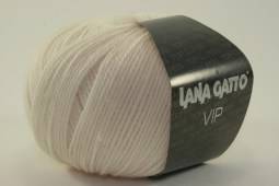 Пряжа Lana Gatto VIP (Цвет: 01001 молочный)