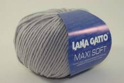 Пряжа Lana Gatto MAXI SOFT (Цвет: 12504 светло-серый)