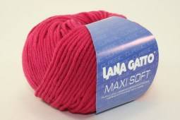 Пряжа Lana Gatto MAXI SOFT (Цвет: 5240 малиновый)