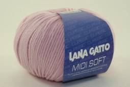 Пряжа Lana Gatto MIDI SOFT (Цвет: 5285 розовый)