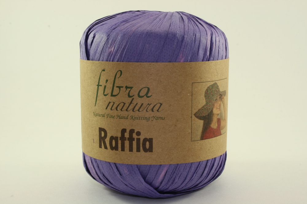 Пряжа Fibra natura RAFFIA (Цвет: 116-08 сиреневый)
