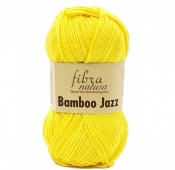 Пряжа Fibra Natura BAMBOO JAZZ (Цвет: 213 ярко-желтый)