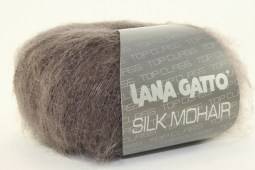 Пряжа Lana Gatto SILK MOHAIR  (Цвет: 6030 серо-коричневый)