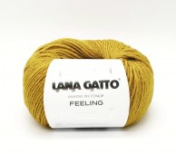 Пряжа Lana Gatto FEELING (Цвет: 14468 горчица)