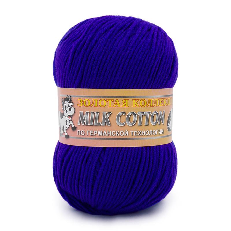 Пряжа Color City MILK COTTON (Цвет: 34 васильковый)