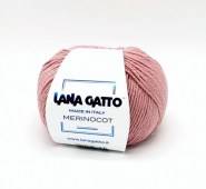Пряжа Lana Gatto MERINOCOT (Цвет: 14393 темно-розовый)