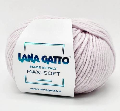 Пряжа Lana Gatto MAXI SOFT (Цвет: 13701 речной жемчуг)