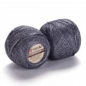 Пряжа Yarn Art CAMELLIA (Цвет: 424 т.серый-серебро)