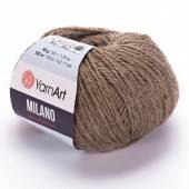Пряжа Yarn Art MILANO (Цвет: 855 натуральный темный)