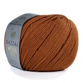 Пряжа Gazzal WOOL 175 (Цвет: 315 рыжий)
