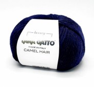 Пряжа Lana Gatto CAMEL HAIR (Цвет: 10214 темно-синий)