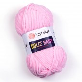 Пряжа Yarn Art DOLCE BABY (Цвет: 750 розовый)