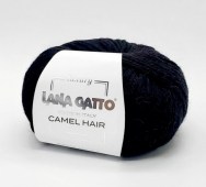Пряжа Lana Gatto CAMEL HAIR (Цвет: 5000 черный)