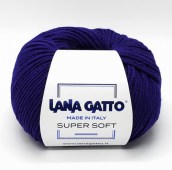 Пряжа Lana Gatto SUPER SOFT (Цвет: 14339 т.синий)