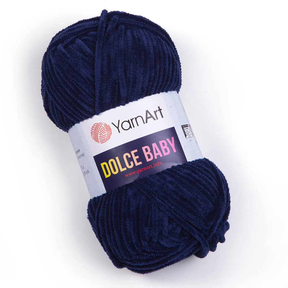 Пряжа Yarn Art DOLCE BABY (Цвет: 756 синий)