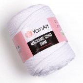Пряжа Yarn Art MACRAME CORD 5MM (Цвет: 751 белый)