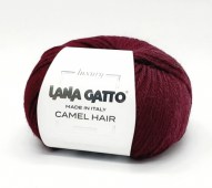 Пряжа Lana Gatto CAMEL HAIR (Цвет: 5910 бордо)