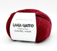Пряжа Lana Gatto CAMEL HAIR (Цвет: 5911 вишня)