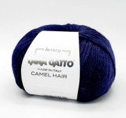 Пряжа Lana Gatto CAMEL HAIR (Цвет: 5914 темно-синий)
