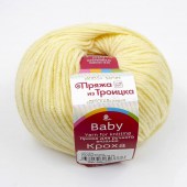 Пряжа Троицкая КРОХА (Цвет: 53 светло-желтый)