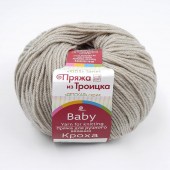 Пряжа Троицкая КРОХА (Цвет: 181 жемчуг)