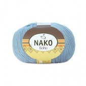 Пряжа Nako BOHO (Цвет: 12408 светло-голубой)
