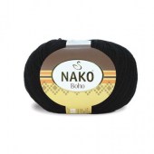Пряжа Nako BOHO (Цвет: 217 черный)