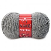 Пряжа Nako NAKOLEN (Цвет: 194 св.серый меланж)
