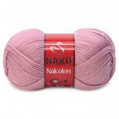 Пряжа Nako NAKOLEN (Цвет: 275 пыльная роза)