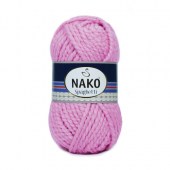 Пряжа Nako SPAGHETTI (Цвет: 6750 ярко-розовый)
