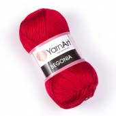 Пряжа Yarn Art BEGONIA (Цвет: 5020 темно-красный)