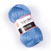 Пряжа Yarn Art BEGONIA (Цвет: 5351 темно-голубой)