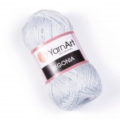 Пряжа Yarn Art BEGONIA (Цвет: 54462 серебристый)