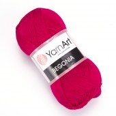 Пряжа Yarn Art BEGONIA (Цвет: 6358 темная малина)