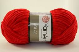 Пряжа Yarn Art DOLCE (Цвет: 748 красный)