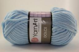 Пряжа Yarn Art DOLCE (Цвет: 749 голубой)