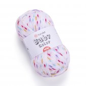 Пряжа Yarn Art BABY COLOR (Цвет: 204 радуга/крап)