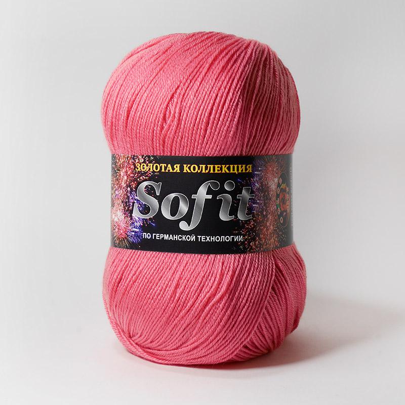 Пряжа Color City SOFIT (Цвет: 2803 брусника)
