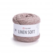 Пряжа Yarn Art LINEN SOFT (Цвет: 7308 т.бежевый)