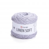 Пряжа Yarn Art LINEN SOFT (Цвет: 7320 св.серый)