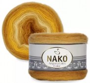 Пряжа Nako ANGORA LUKS COLOR (Цвет: 82363 осенние листья)