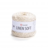 Пряжа Yarn Art LINEN SOFT (Цвет: 7302 ваниль)