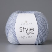 Пряжа Artland STYLE GLOW (Цвет: 37 светло-голубой)