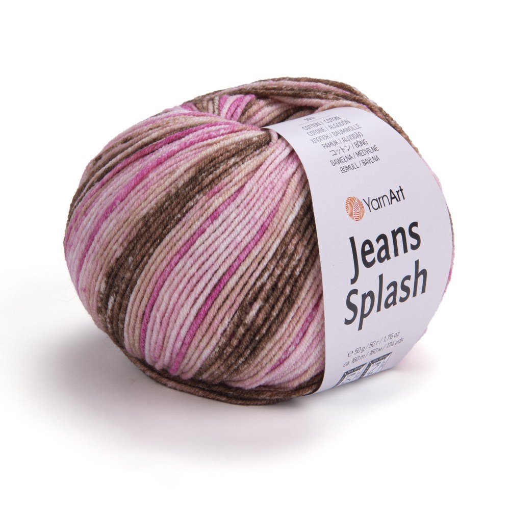Пряжа Yarn Art JEANS SPLASH (Цвет: 954 пудра/светлый беж)