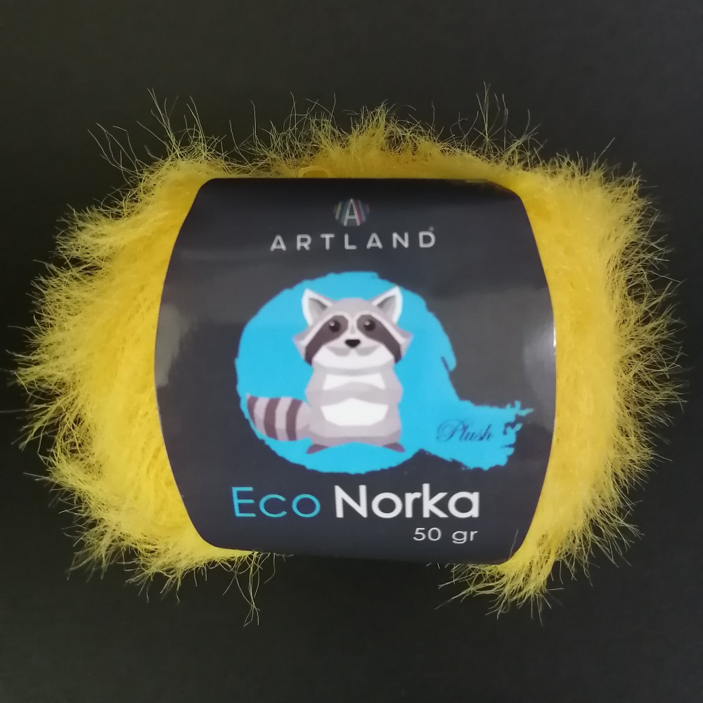 Пряжа Artland ECO NORKA (Цвет: 69 жёлтый)