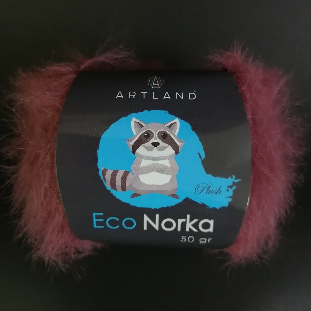 Пряжа Artland ECO NORKA (Цвет: 92 брусника)